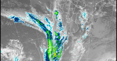 SUR Santafesino y aledaños | Actualización meteorológica